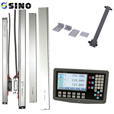 SDS2-3VA LCD Dro Kit de lectura digital Muestra de señal TTL 9 pines para máquinas CNC de molino de torno