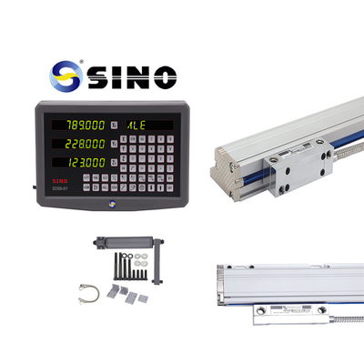 Display digital SDS6-3V y regla de rejilla SINO que puede mejorar efectivamente la precisión de las fresadoras