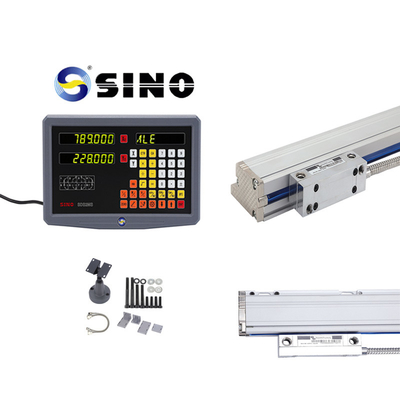 Utilizado en máquinas de fresado con 5Um-30-3000mm de diámetro Escala de vidrio lineal con una pantalla digital SDS2MS de 2 ejes