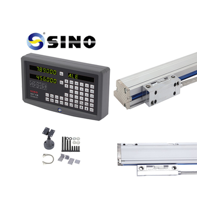 SDS6-2V DRO Instrumentos de ensayo en escala lineal de vidrio para máquinas de fresado IP67