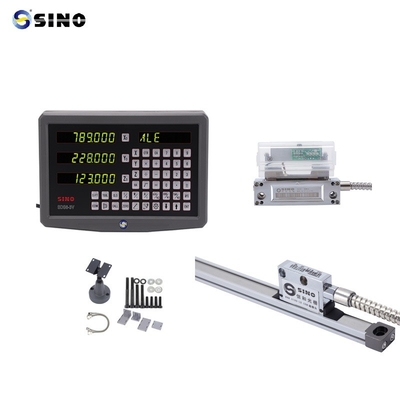 Sistema de visualización digital de 3 ejes de metal SDS6-3VA con escala lineal digital óptica de alta precisión para máquinas de torno y fresado