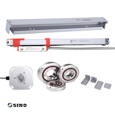 SINO Lineal Encoder KA200 Mini Glass Linear Scale CNC Lineal Encoder Scale Kit DRO para el fresado de torno