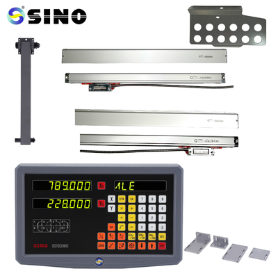 Máquinas de Fresado y Mandrinado SINO SDS-2MS Visualizador Digital DRO de 2 Ejes con Encoder de Escala Lineal