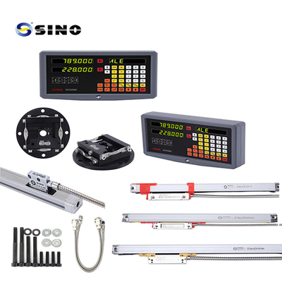 Sistema de lectura digital SINO SDS2MS dispositivo multifunción diseñado para fresadoras y tornos, entrada AC 100-240V y con un codificador lineal