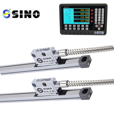 Juego de Encoder Lineal Magnético SINO KA800MC con Lectura Digital para Fresadoras Resolución de 5µm 24V