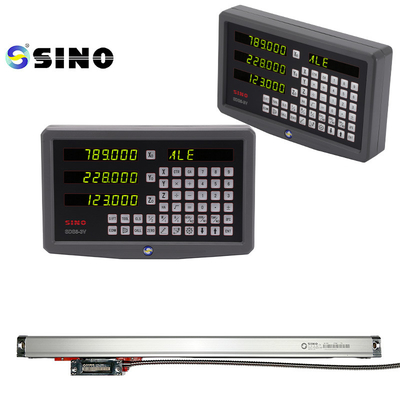 Sistema de lectura digital de 3 ejes SINO 5um Resolución para máquinas de perforación CNC de torno