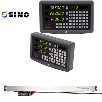 Sistema de lectura digital de 3 ejes SINO 5um Resolución para máquinas de perforación CNC de torno