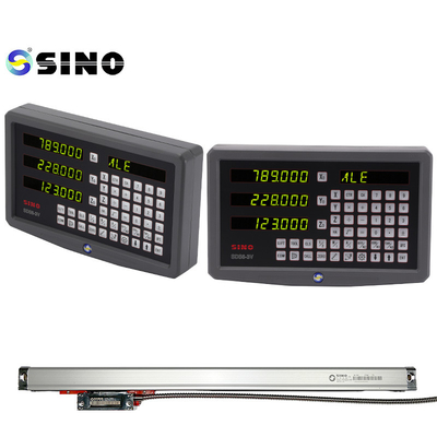 Sistema de lectura digital de 3 ejes SINO 5um Resolución para máquinas de perforación CNC de torno