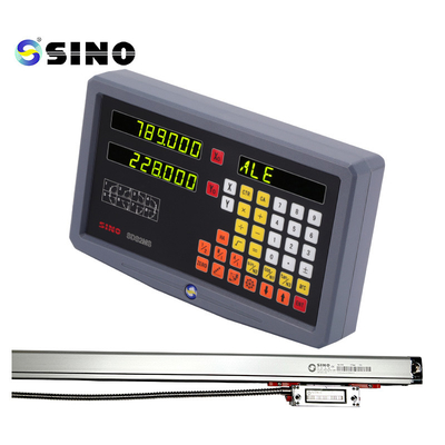 SINO SDS2MS 2 Ejes Lectura digital con pantalla LED para torno, sistemas de medición DRO multifunción
