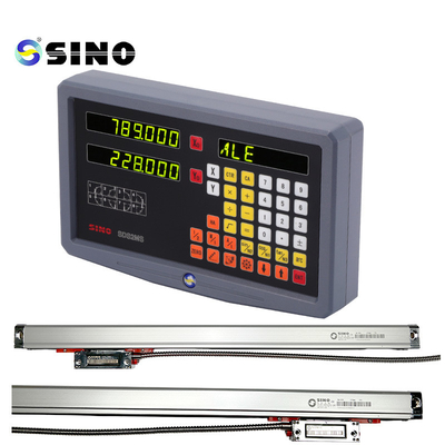 SINO SDS2MS 2 Ejes Ángulo óptico codificador longitud 7-102cm para fresado / fresado / máquina de molienda
