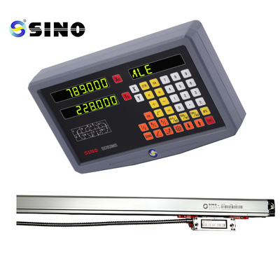 SINO SDS2MS 2 Ejes Sistema DRO de lectura digital multifuncional con escala lineal KA300 para torno