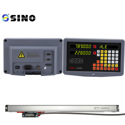 SINO Escala magnética lineal Dro Kit SDS2MS Lectura digital de 2 ejes para fresadoras