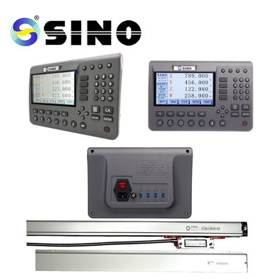 Para la fresadora de dos ejes DRO SDS 200 Kit Metal LCD Full Touch Screen tiene una resolución de 0,005 mm