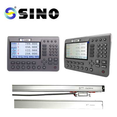 SDS200 Máquina de lectura digital DRO de 2 ejes con codificador lineal multilingüe para máquina de molienda