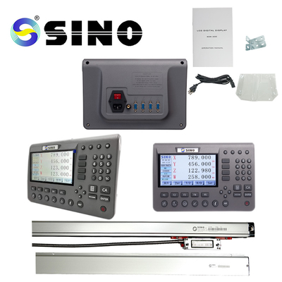 SDS200 Máquina de lectura digital DRO de 2 ejes con codificador lineal multilingüe para máquina de molienda