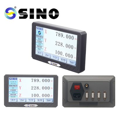 Sino SDS200 Metal 4-Axis Kit de pantalla LCD de lectura digital Ka-300 Encodador a escala lineal