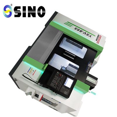 Máquina de tornos CNC SINO con ancho de 550 mm Características de alta precisión y funciona verticalmente