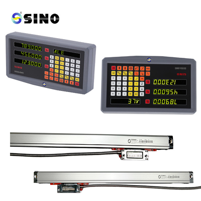 SINO SDS2-3MS Glass Linear Ruler For Lathe Milling Machine With 3-Axis Digital Readout System DRO