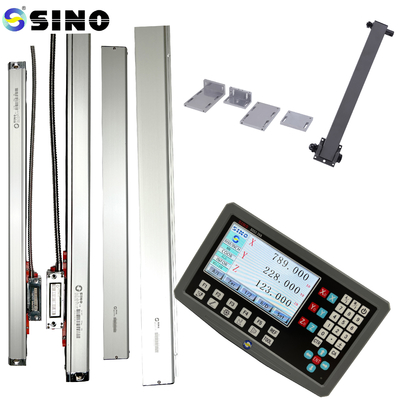 SDS2-3VA 3 Ejes de lectura digital DRO Grid Digital Readout Display 5um Regla óptica Encoder de escala lineal