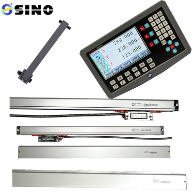 LCD DRO Encoder óptico a escala lineal SDS2-3VA Un torno de fresado de 3 ejes