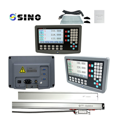 SINO SDS2-3VA Medidor de lectura digital DRO de 3 ejes con calculadora de 16/32 bits con frecuencia de entrada de 5 MHz