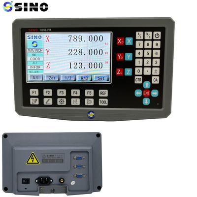 SINO SDS2-3VA Sistema de lectura digital de 3 ejes KA300-70mm Encodor óptico a escala lineal con varios lenguajes