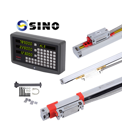 Regla de escala de vidrio TTL modelo DS6-3V 5micron codificador lineal con 5um 3 eje de lectura digital