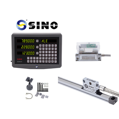 SINO SDS6-3V Medidor de escala lineal de vidrio máquina de torno lectura digital DRO 3 eje 1um