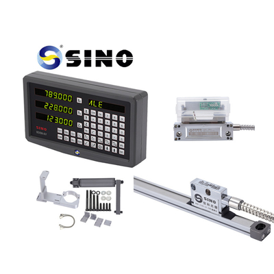 SINO SDS6-3V Lectura digital DRO 3 Ejes con pantalla LED para la máquina de molienda de torno de fresado