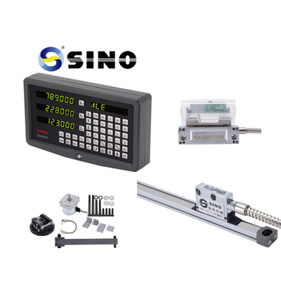 SINO SDS6-3V Medidor de escala lineal de vidrio máquina de torno lectura digital DRO 3 eje 1um
