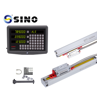 Máquina de fresado DRO de hierro Contador de visualización digital con sistemas de lectura digital de 3 ejes AC100-240V