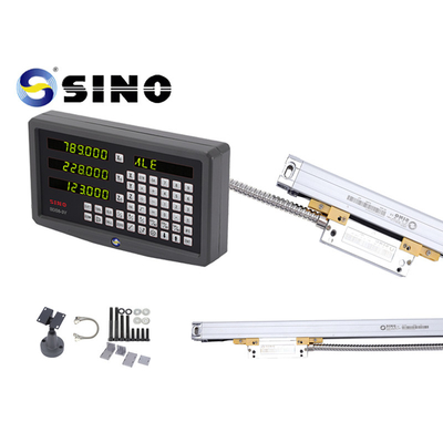 Regla de escala de vidrio TTL modelo DS6-3V 5micron codificador lineal con 5um 3 eje de lectura digital