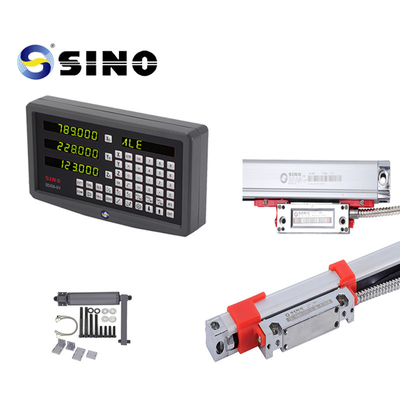 SINO 3 Eje SDS6-3VA DRO Display TTL con escala de codificador lineal Una serie de KA para el torno fresado máquina de taladro CNC