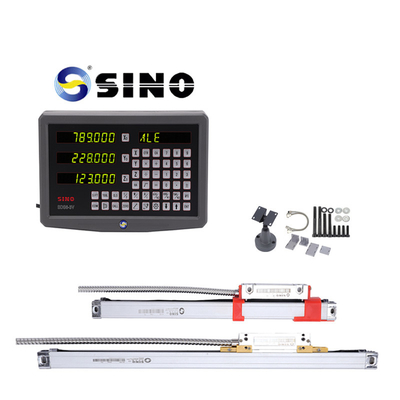 SINO 3 Eje SDS6-3VA DRO Display TTL con escala de codificador lineal Una serie de KA para el torno fresado máquina de taladro CNC