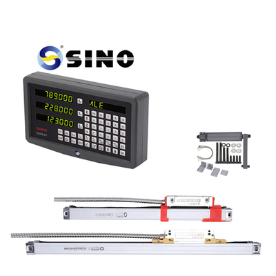 Display digital SDS6-3V y regla de rejilla SINO que puede mejorar efectivamente la precisión de las fresadoras