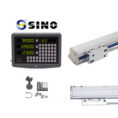 SINO DRO SDS6-3V Sistema de lectura digital de 3 ejes con regla de codificación lineal TTL para fresadora de torno