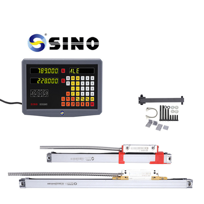 SINO SDS2MS 2 Ejes Lectura digital con pantalla LED para torno, sistemas de medición DRO multifunción