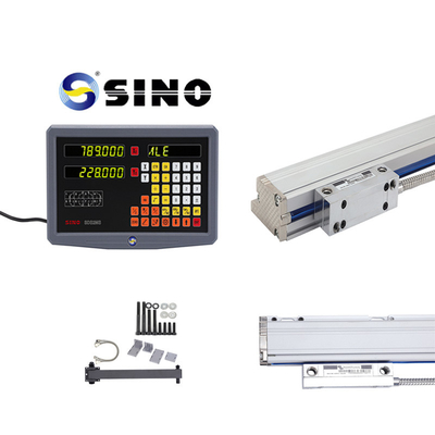 SINO SDS2MS 2 Ejes Lectura digital con pantalla LED para torno, sistemas de medición DRO multifunción
