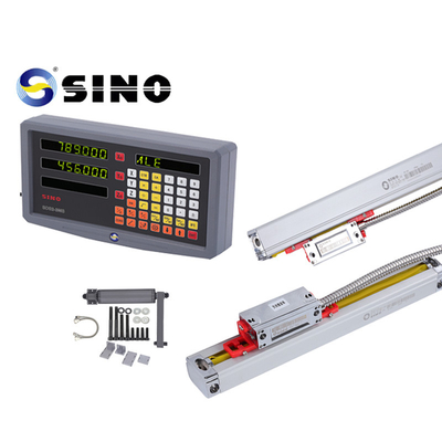 SINO SDS2-3MS Sistema de lectura digital de 3 ejes DRO Regla lineal de vidrio para la fresadora de torno