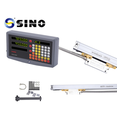 SINO SDS2-3MS máquina de fresado de torno DRO Sistema de lectura digital con tres pantallas numéricas coordinadas