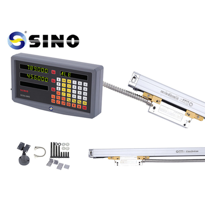 SINO SDS2-3MS máquina de fresado de torno DRO Sistema de lectura digital con tres pantallas numéricas coordinadas