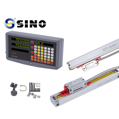SINO SDS2-3MS máquina de fresado de torno DRO Sistema de lectura digital con tres pantallas numéricas coordinadas