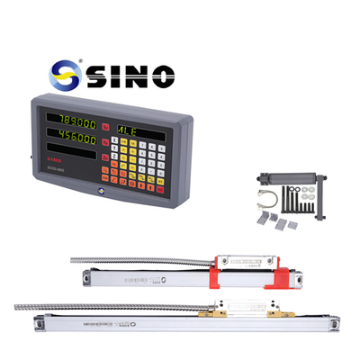 Display digital SINO SDS2-3MS de 3 ejes en el mecanizado de tornos de fresado