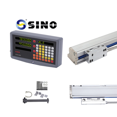 Sistema de lectura digital SINO SDS2-3MS lectura de pantalla digital DRO con codificador lineal de tres ejes para la máquina de fresado de torno