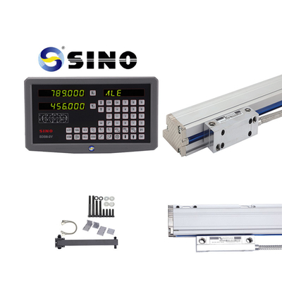 SINO SDS6-2V 2 Ejes Dro Display de lectura digital de escala lineal máquina de fresado de codificación