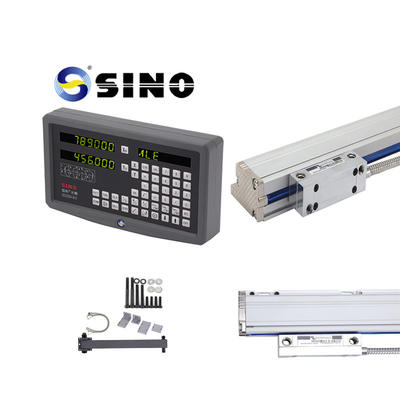 SDS6-2V SINO Dro 2 Eje Kit de sistema de lectura digital con codificador lineal para la máquina de fresado de torno