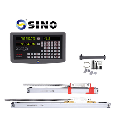SDS6-2V SINO Dro 2 Eje Kit de sistema de lectura digital con codificador lineal para la máquina de fresado de torno