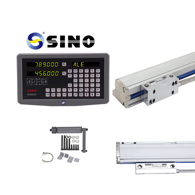 SINO 2 eje CE SDS6-2V Sistema de lectura digital SINO con pantalla LED para la máquina de fresado de torno