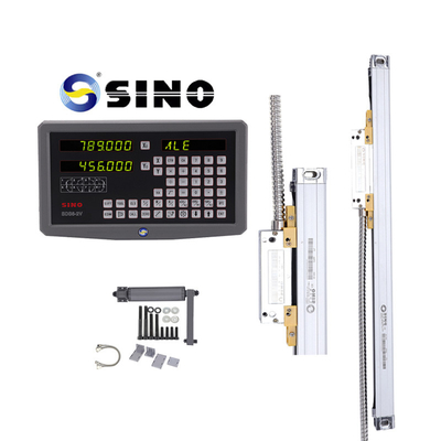 Lectura digital del torno de señal RS422 multilingüe con resolución de 0,001 mm
