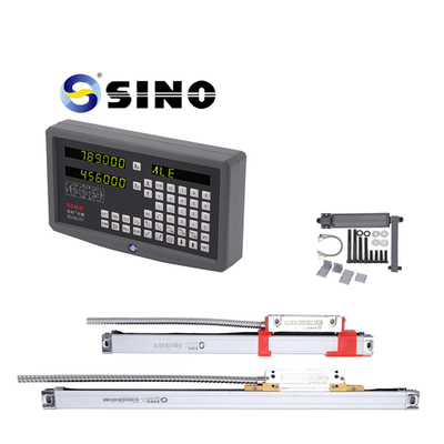SDS6-2V Torno de fresado 50-60Hz Dos Ejes Sistema de lectura digital SINO DRO